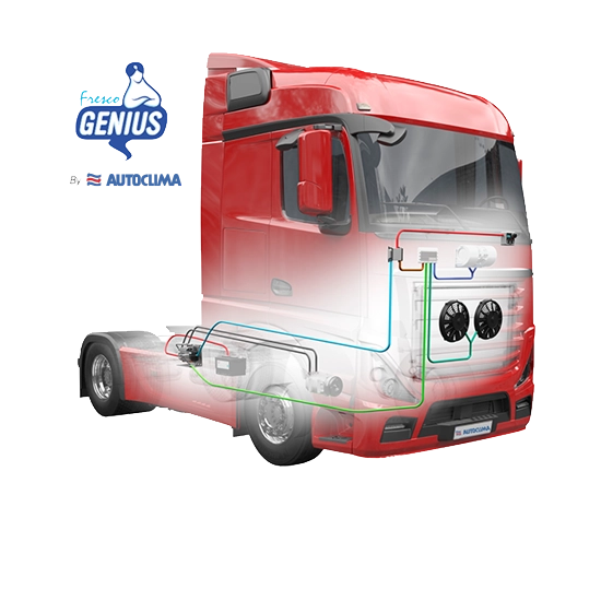 Autoclima Fresco Genius parkovací klimatizace pro nákladní vozidla