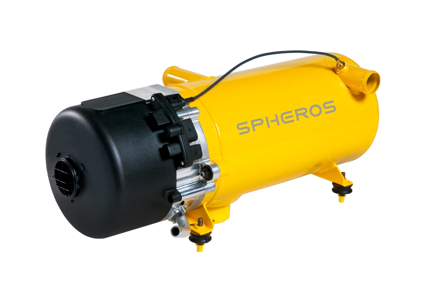 Spheros Thermo G plynové nezávislé topení CNG pro autobusy